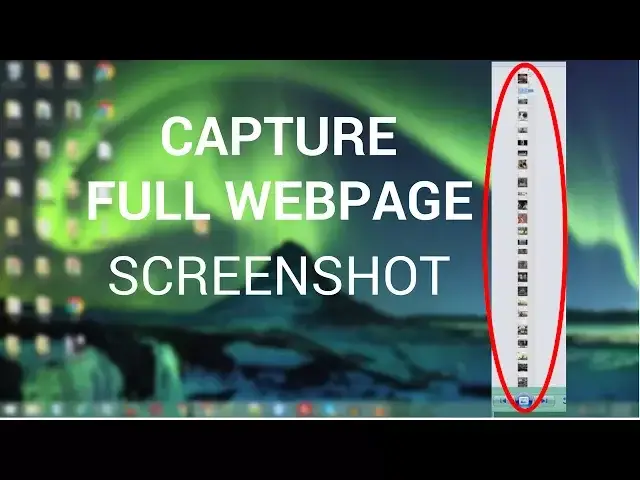 'Video thumbnail for How to Capture Full Web Page Screenshot Using Google Chrome'