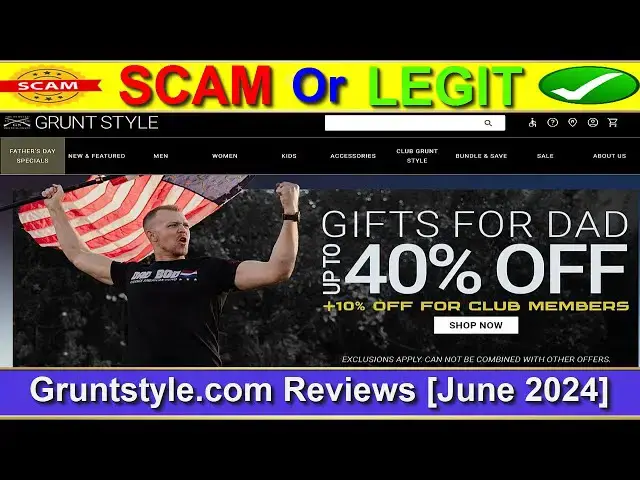 Video thumbnail for Gruntstyle Reviews (June 2024) - Is This A Legit E-Commerce Site? Find Out! | Product Review