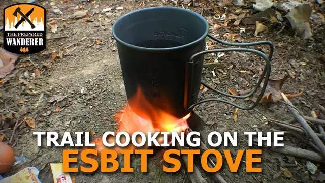 Video thumbnail for Trail Cooking with the Esbit Stove