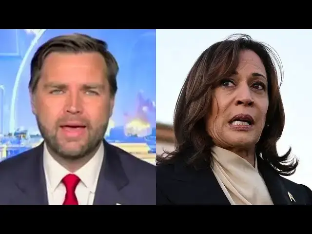 Video thumbnail for JD Vance Drops Bombshell On Kamala Harris - Ties Her To Epstein