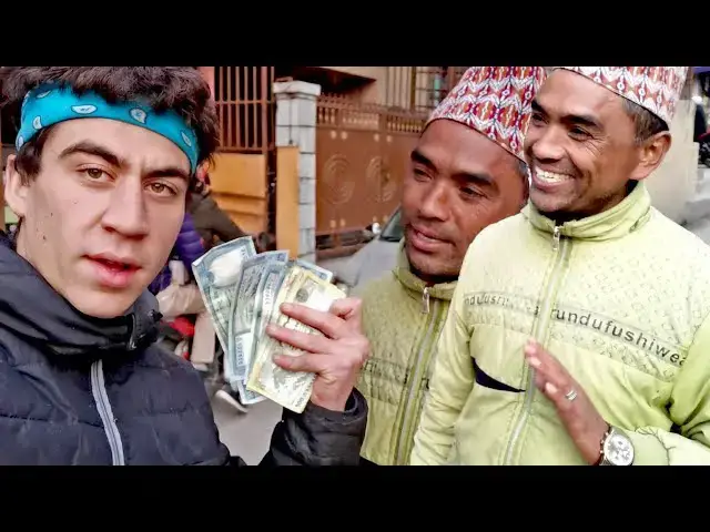 Video thumbnail for I Gave 1000 To Random Person In Nepal