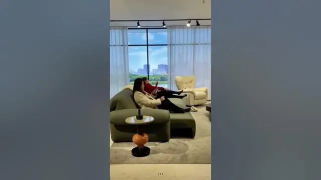 Video thumbnail for Sofa cum Bed Automatic | Space Saving Furniture #shorts