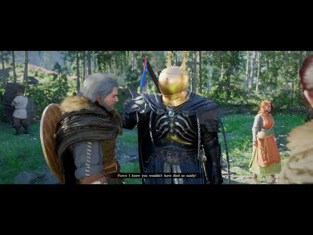 Video thumbnail for Crimson Desert - Chapter 5 A Rumor In Ivynook: Stranger Chat | Visione | Reunite Cutscene | PS5 Pro