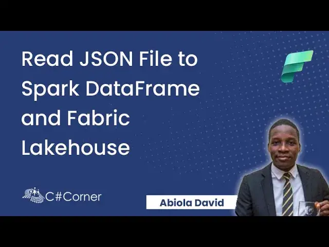 Video thumbnail for Read JSON File to Spark DataFrame and Fabric Lakehouse for Downstream Analytics