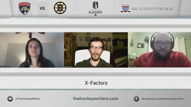 'Video thumbnail for Panthers vs. Bruins 2024 NHL Playoff Preview - Potential X Factors'