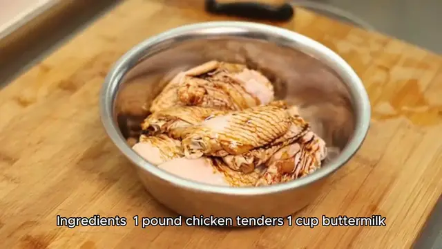 Video thumbnail for Baked Chicken Tenders Recipe
