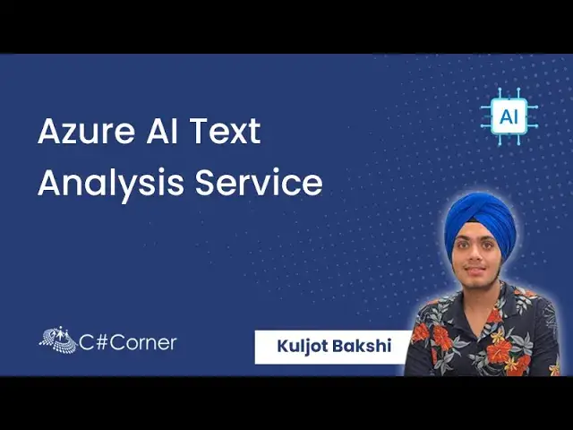 Video thumbnail for Azure AI Text Analysis Service