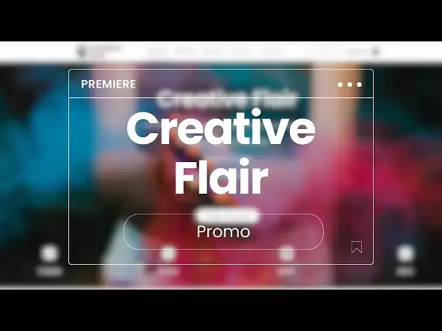 Video thumbnail for Creative Flair Platform Promo