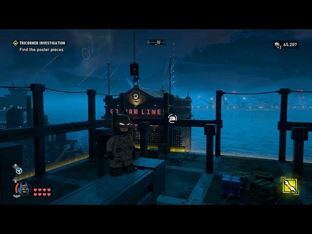 Video thumbnail for Lego Batman: Legacy of The Dark Knight - Chapter 1 Find The Poster Pieces 3/3 | Fix Wanted Poster