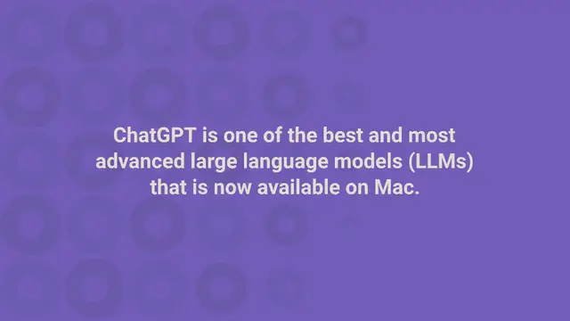 Video thumbnail for How to Download ChatGPT Desktop App Your Mac