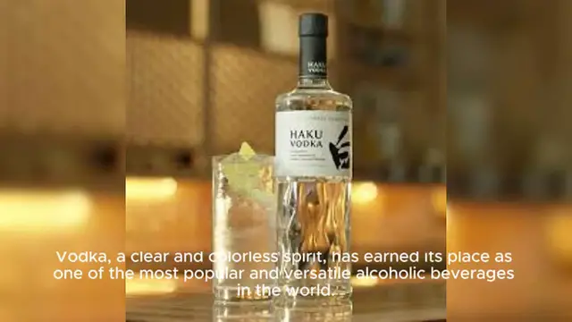 Video thumbnail for Vodka