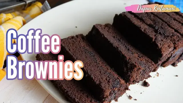 'Video thumbnail for Brownies Kopi, Penggemar Kopi Kudu Coba Brownies Rasa Kopi Ini'