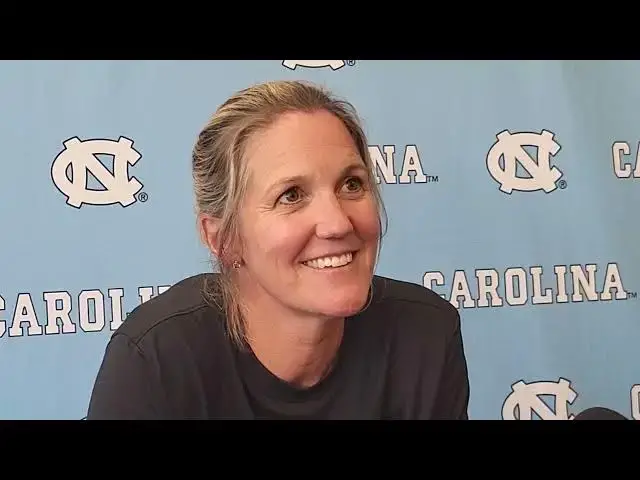 'Video thumbnail for #UNC coach Courtney Banghart media day press conference'