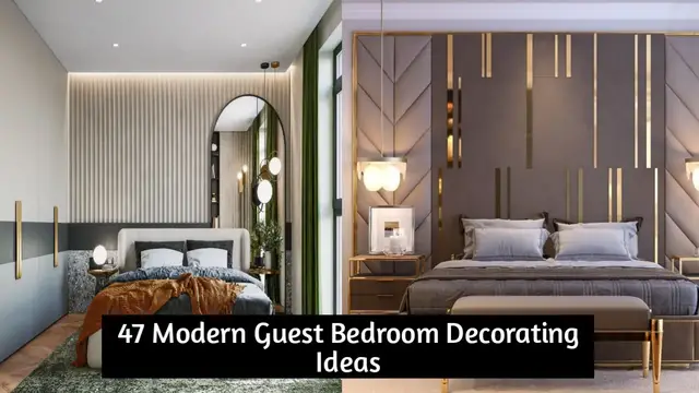 Video thumbnail for Modern Guest Bedroom Decorating Ideas