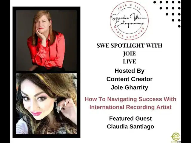 Video thumbnail for 307.  How To Navigating Success With International Recording Artist Claudia Santiago
