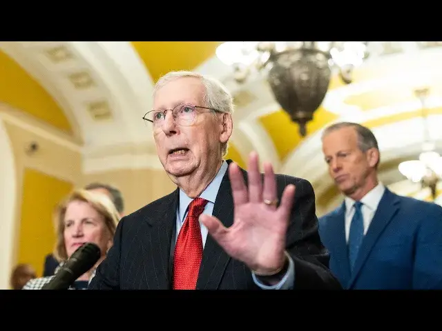 Video thumbnail for Senate Shaken - Mitch McConnell Gets Tragic News