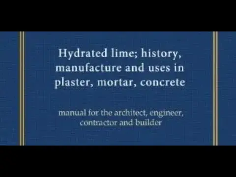 'Video thumbnail for What is Hydrated Lime - It's Magic! - LIVE Stream 01-19-2022 Ask the Builder'