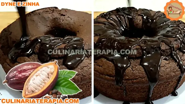 'Video thumbnail for Calda Cremosa de Chocolate sem Lactose para Bolos e Sobremesas'