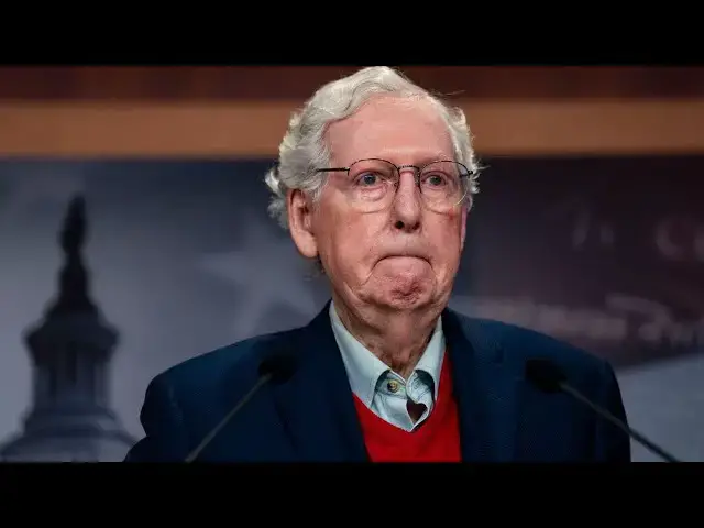 Video thumbnail for BREAKING: Mitch McConnell Involved In Accident - Scary Details Emerge