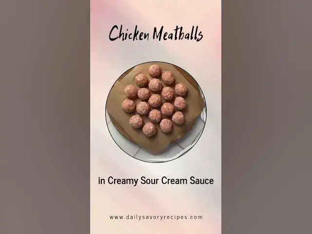 Video thumbnail for SHOCKING Truth About Creamy Sour Cream Sauce vs Regular Sauce for Chicken Meatballs 🍲