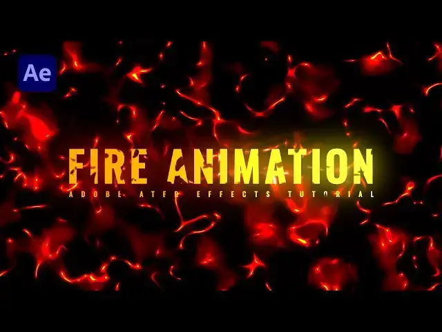 'Video thumbnail for Fire Animation in After Effects Tutorial'