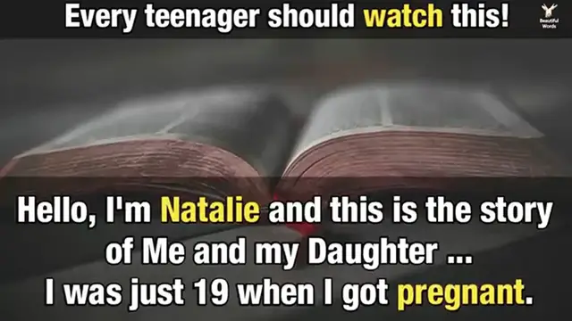 Video thumbnail for I Was Just 19 When I Got Pregnant... Every teenager should watch this!