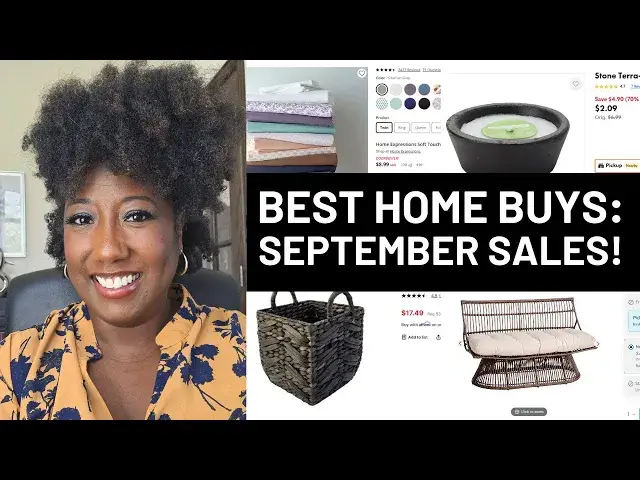 'Video thumbnail for WHAT TO BUY IN SEPTEMBER: Top September Finds For Your Home'