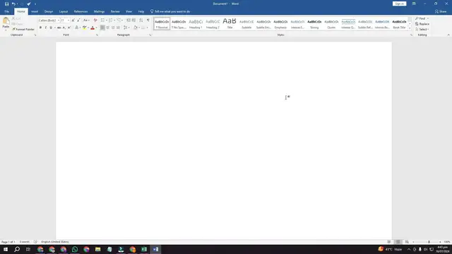 Video thumbnail for Capital Letter Shortcut Key in MS Word