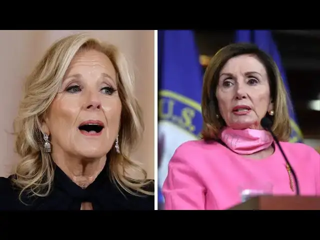Video thumbnail for Jill Biden Drops Nancy Pelosi Bombshell - She Got Destroyed