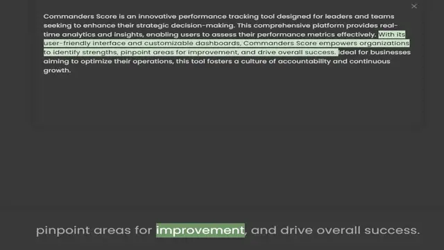Video thumbnail for seeking to enhance their strategic decision-making. This comprehensive platform provides real-time analytics and insights, enabling users to assess their performance metrics effectively. With its user-friendly interface and customizable d