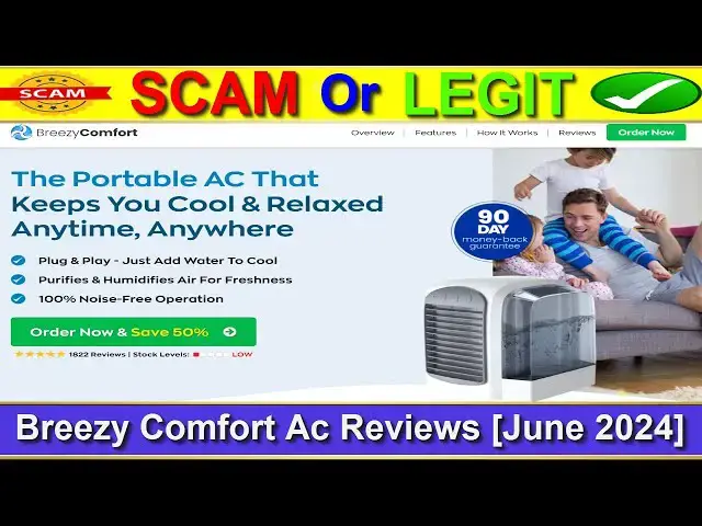 Video thumbnail for Breezy Comfort Ac Reviews (June 2024) - EXPOSED By Consumer Reports and Experts; Should You Buy It?