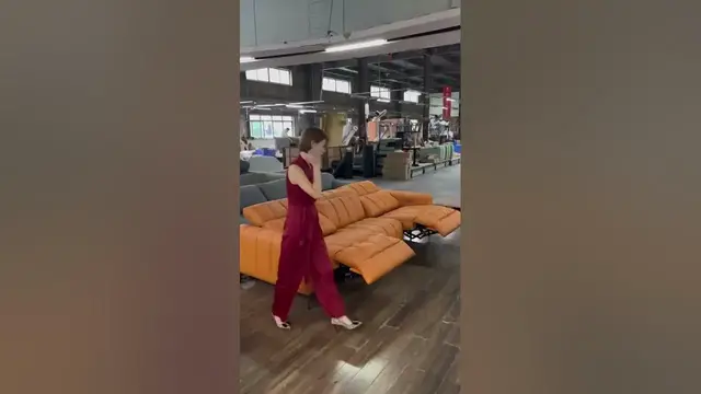 Video thumbnail for Three Seater Sofa cum Bed | Space Saving Furniture #shorts