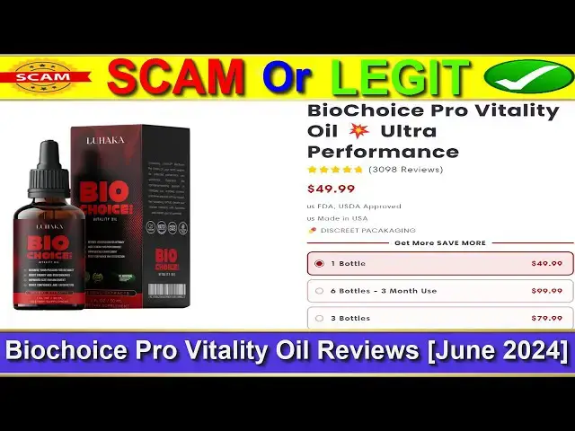 Video thumbnail for Biochoice Pro Vitality Oil Reviews - EXPOSED By Consumer Reports and Experts; Should You Buy It?