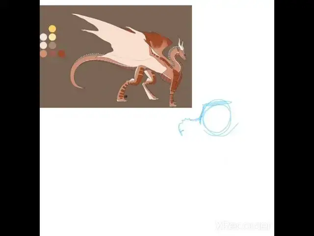 'Video thumbnail for skywing oc speedpaint'