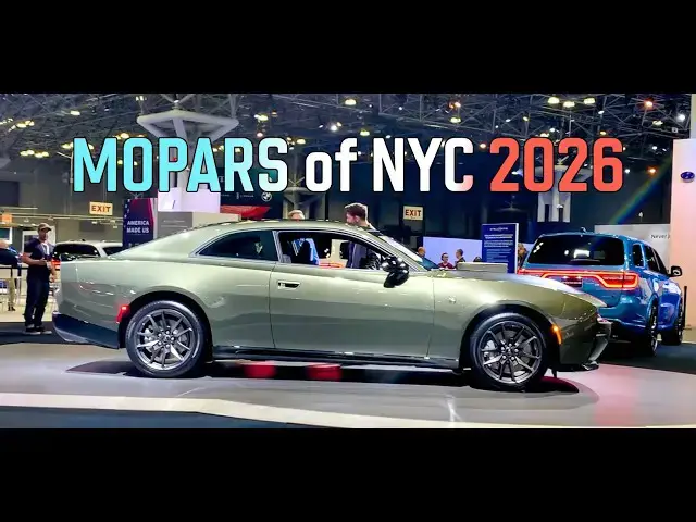 Video thumbnail for Jeep, Dodge, Chrysler, and Ram at the New York Auto Show