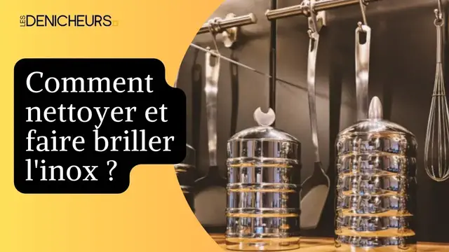 'Video thumbnail for 🍳 Nettoyer et faire briller l'inox dans la cuisine  : les astuces🔪 🥄'