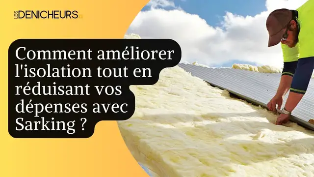 Video thumbnail for 🧽💯 Comment améliorer l'isolation tout en réduisant vos dépenses avec Sarking ? ​🏚️​✅​​