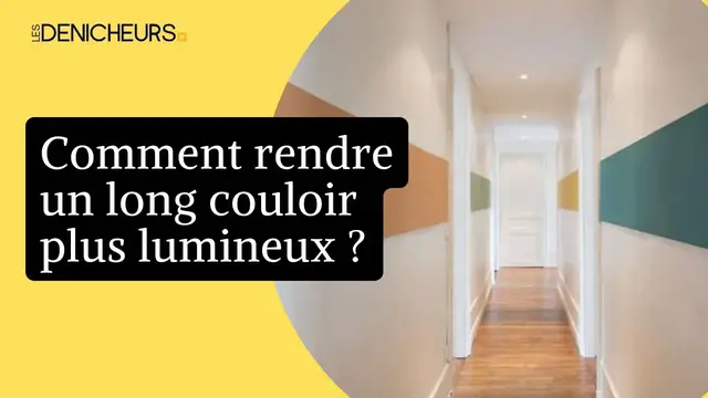Video thumbnail for 🏘️ Astuces pour rendre un long couloir plus lumineux ☀️