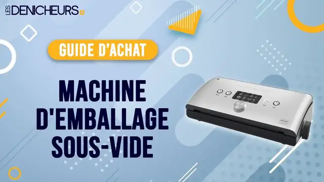 Video thumbnail for 👓 MEILLEURE MACHINE D'EMBALLAGE SOUS VIDE (2022) - Comparatif & Guide d'achat