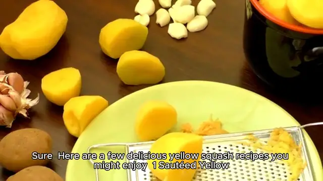 Video thumbnail for Yellow squash recipe