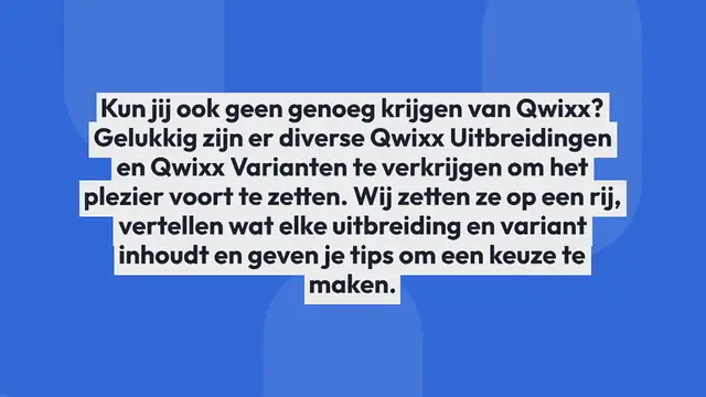 Video thumbnail for Qwixx Uitbreidingen en Qwixx Varianten Overzicht