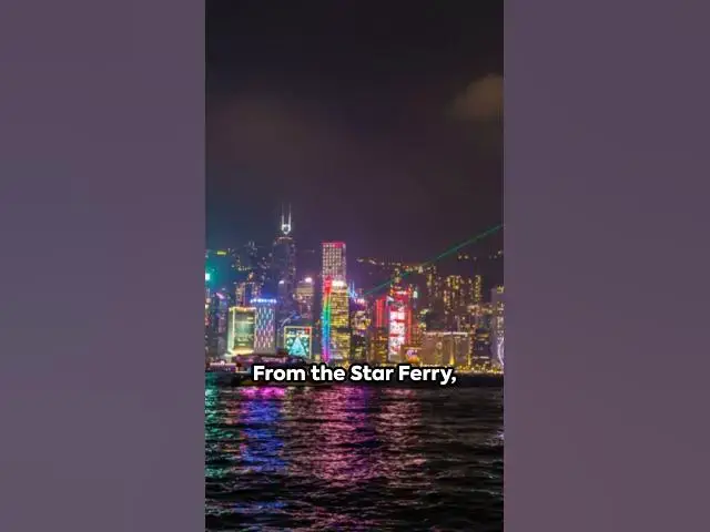 Video thumbnail for Hong Kong Nights  A Symphony of Lights