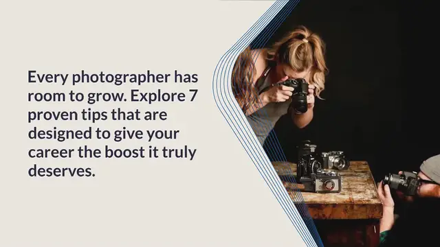 Video thumbnail for 7 Tips To Elevate Your Photography Career In 2024