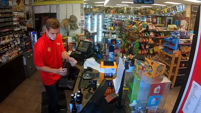 Video thumbnail for Everything is free at this gas station(720P HD)
