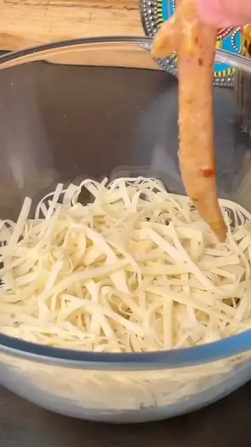 Video thumbnail for Thread chicken fried