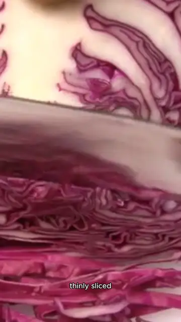 Video thumbnail for red cabbage recipe