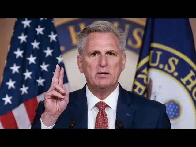 Video thumbnail for BREAKING: McCarthy Learns His Fate After Historic Vote On Removing Him As Speaker