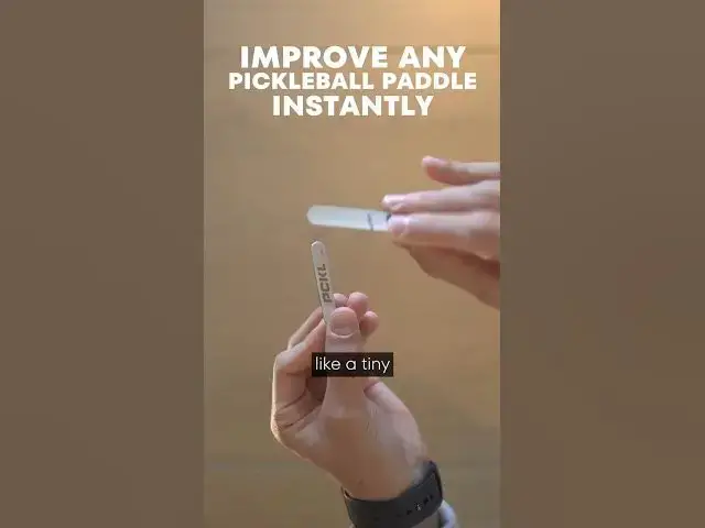 Video thumbnail for Improve Your Pickleball Paddle