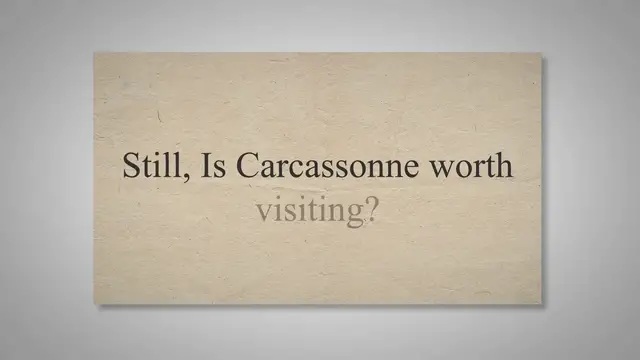 'Video thumbnail for Is Carcassonne Worth Visiting? (Activities, Tourism, Beach)'