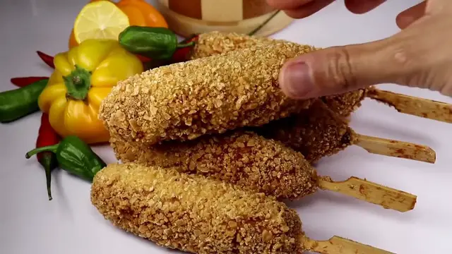 Video thumbnail for Crispy Chicken Sticks Recipe